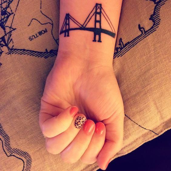 30 Amazing Bridge Tattoo Designs Amazing Tattoo Ideas Page 10