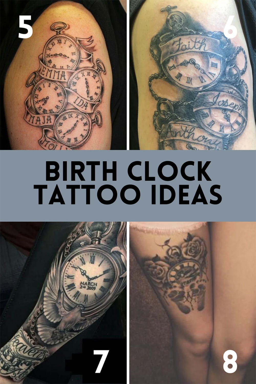 30 Best Clock Tattoos For Men Ideas And Designs 2024 Fashionbeans Clock Tattoo Time Clock