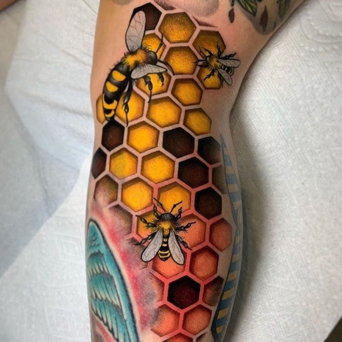 30 Best Honeycomb Tattoo Ideas Read This First