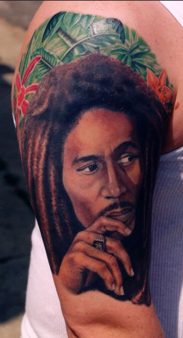 30 Bob Marley Tattoo Ideas Bob Marley Tattoo Bob Marley Marley