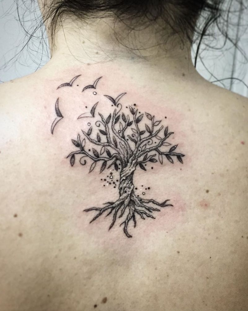 30 Elegant Tree Of Life Tattoos To Inspire You Xuzinuo Page 16