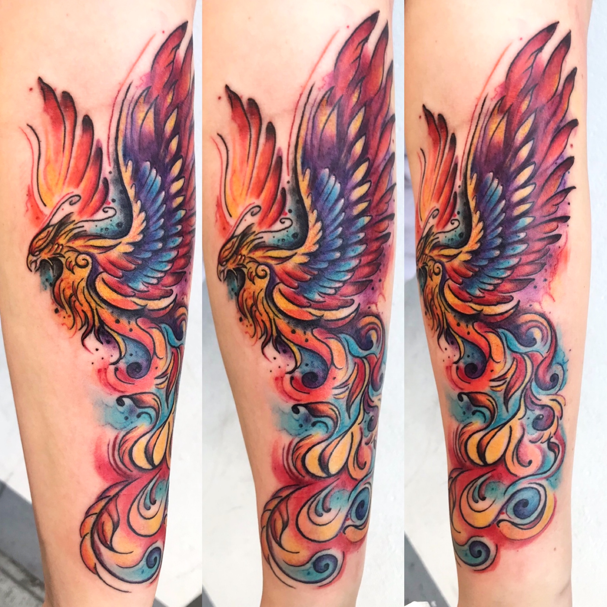 30 Gorgeous Phoenix Tattoo Designs