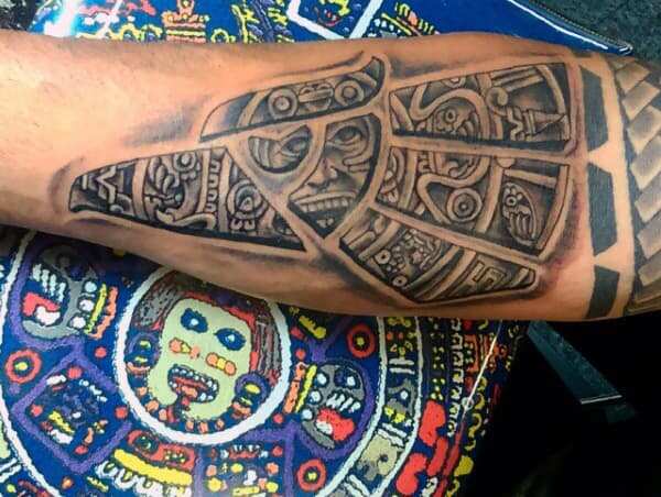 30 Meaningful Aztec Tattoos That Will Look Amazing On Your Skin Yen