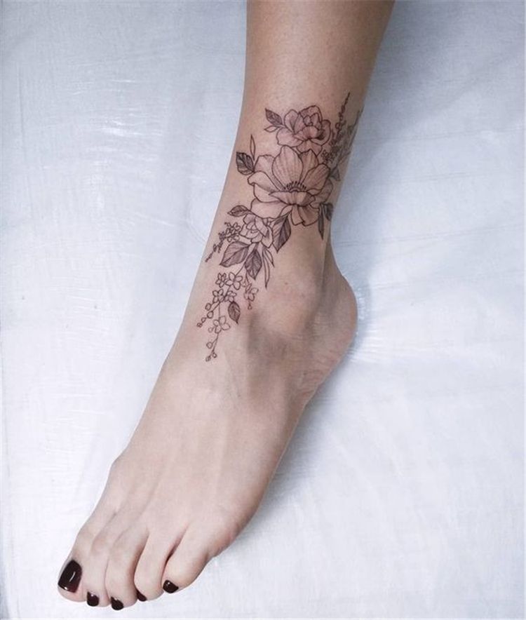 30 Pretty Ankle Tattoo Ideas For Women Styles Weekly