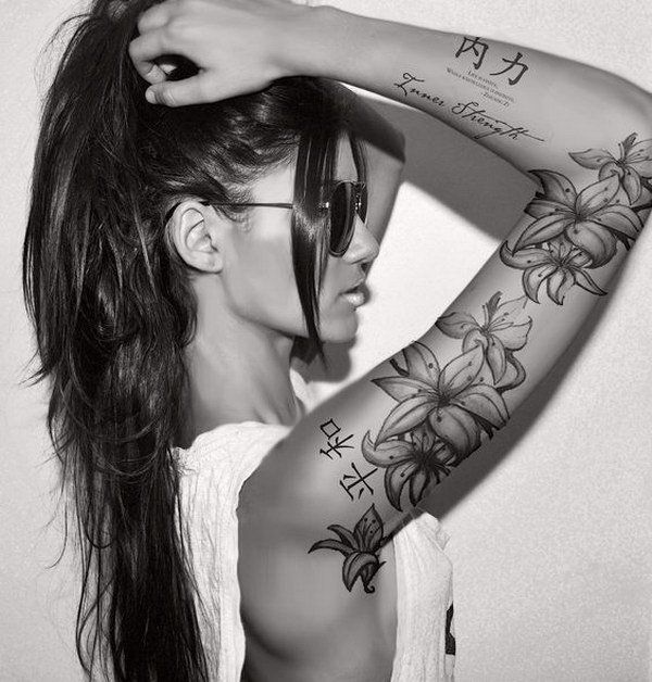 30 Splendid Sleeve Tattoo Design Inspirations For Women Ecstasycoffee