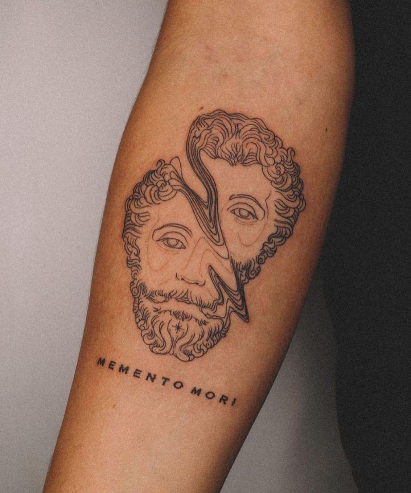 30 Unique Memento Mori Tattoos You Must Try In 2023 Memento Mori