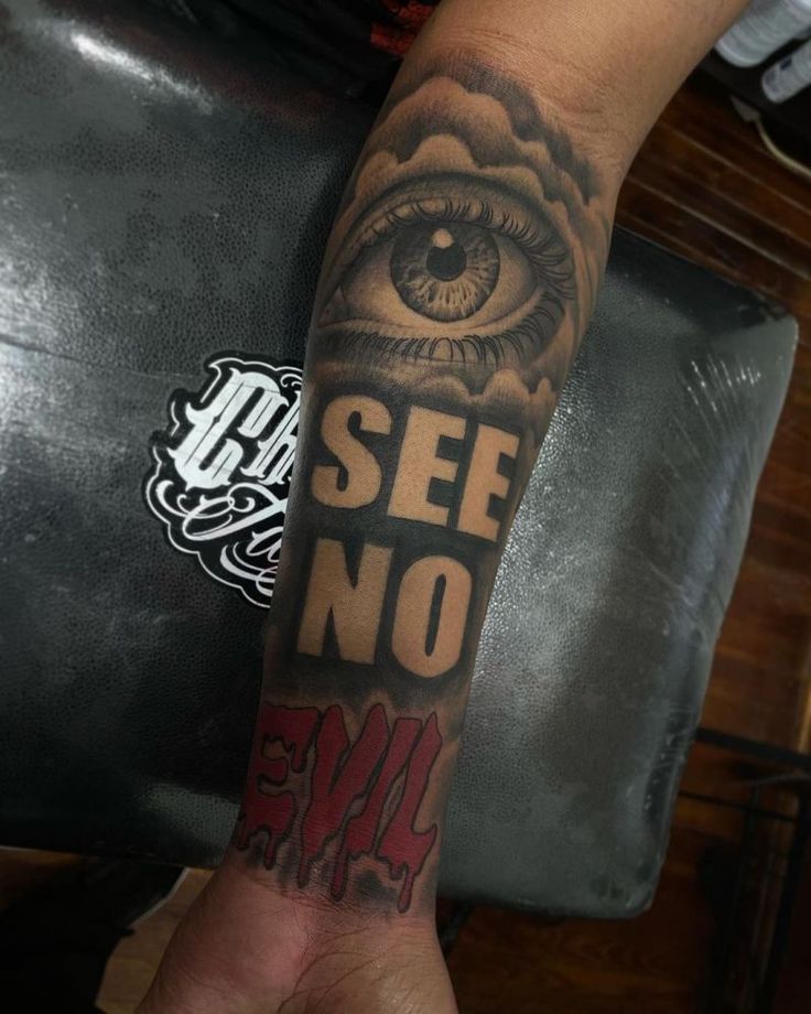 30 Unique See No Evil Tattoos You Must Love Evil Tattoos Tattoo You