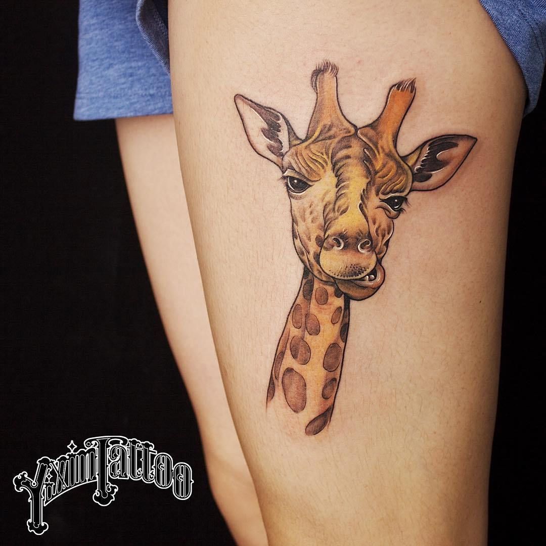 31 Best Cartoon Giraffe Tattoos For Girls Images On Pinterest Giraffe