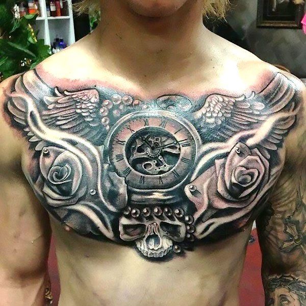 32 Awesome Chest Tattoos For Men Artofit