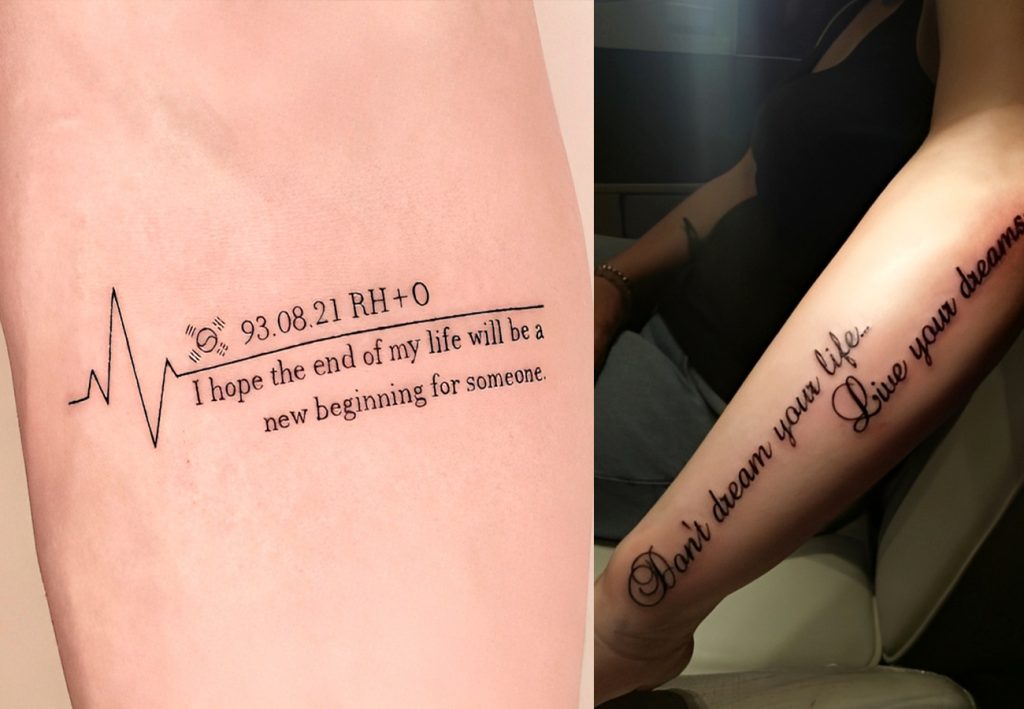 33 Inspirational Quote Tattoos To Consider