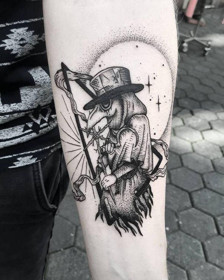 33 Obscure Plague Doctor Tattoo Designs Tattooadore