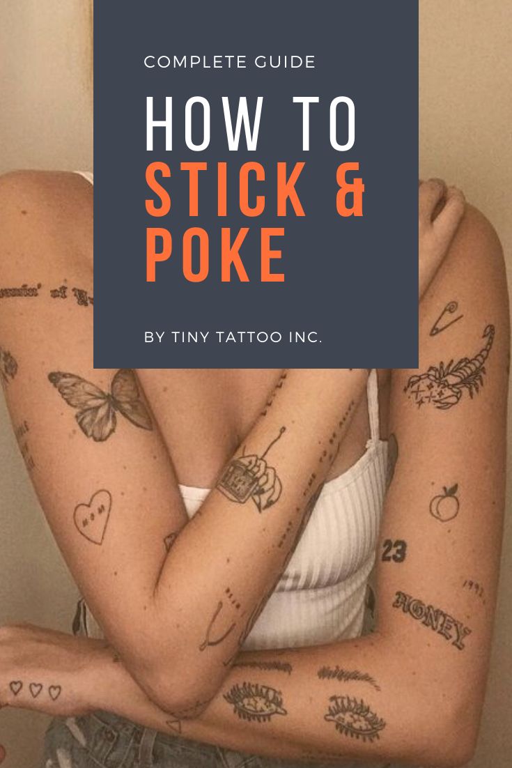 33 Stunning How To Do A Stick And Poke Tattoo Ideas