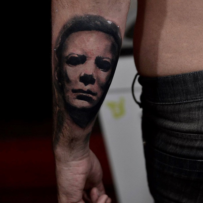 33 Traditional Michael Myers Tattoo Kharakieffer