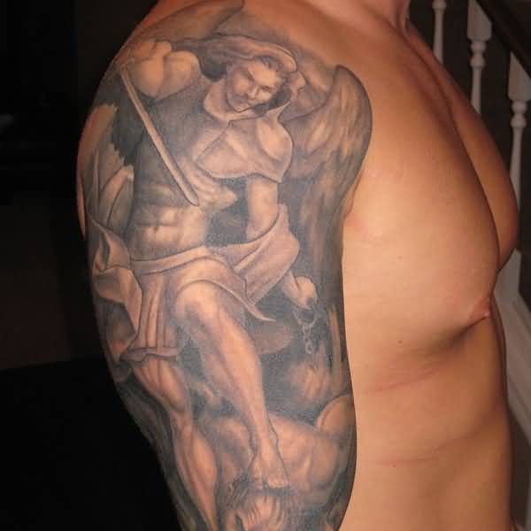 34 Best Saint Michael Tattoo Outlines Images On Pinterest Saint