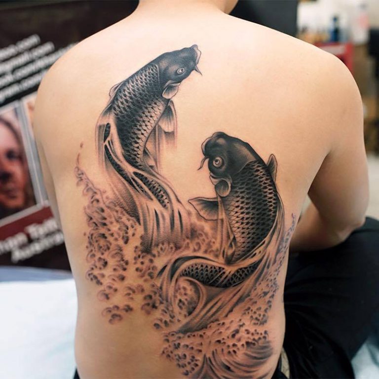 35 Best Koi Fish Tattoos Tattooblend