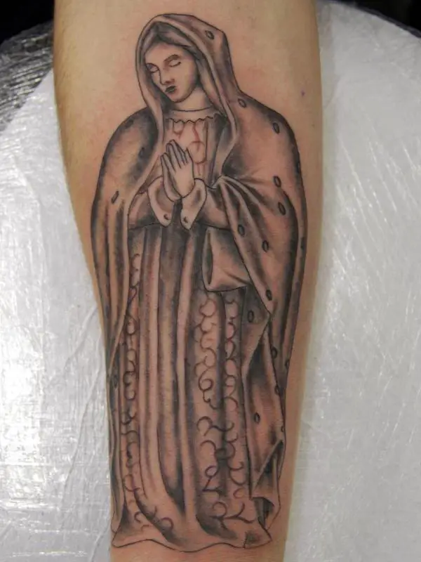 35 Inspirational Virgin Mary Tattoos Slodive