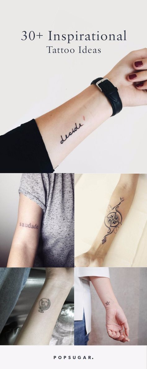 36 Inspirational Tattoos That Make Every Day Better One Word Tattoos