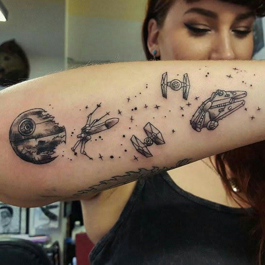 36 Minimalist Star Wars Tattoo Best Ideas In 2024