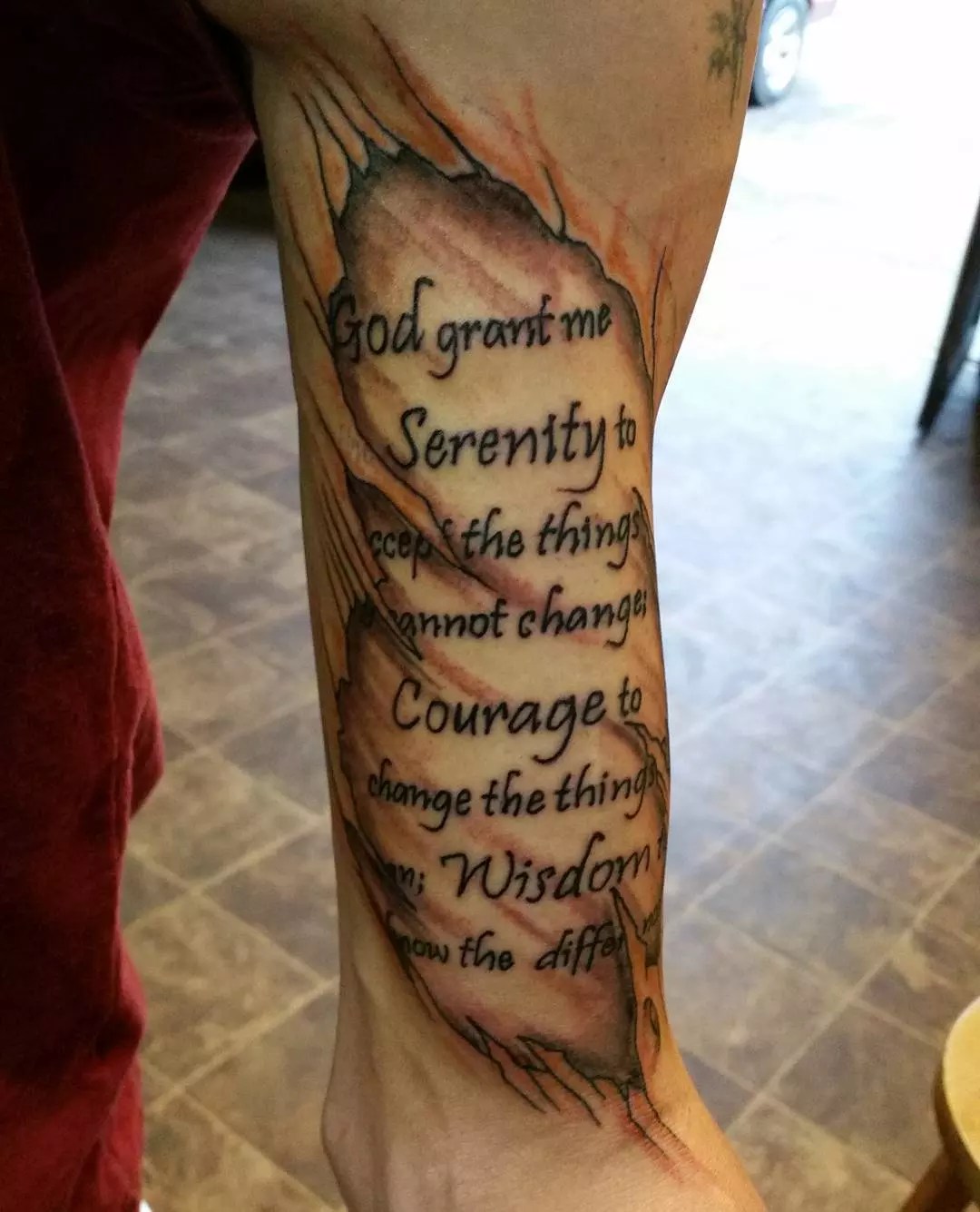 36 Serenity Prayer Tattoos For Females Hatimharnaik