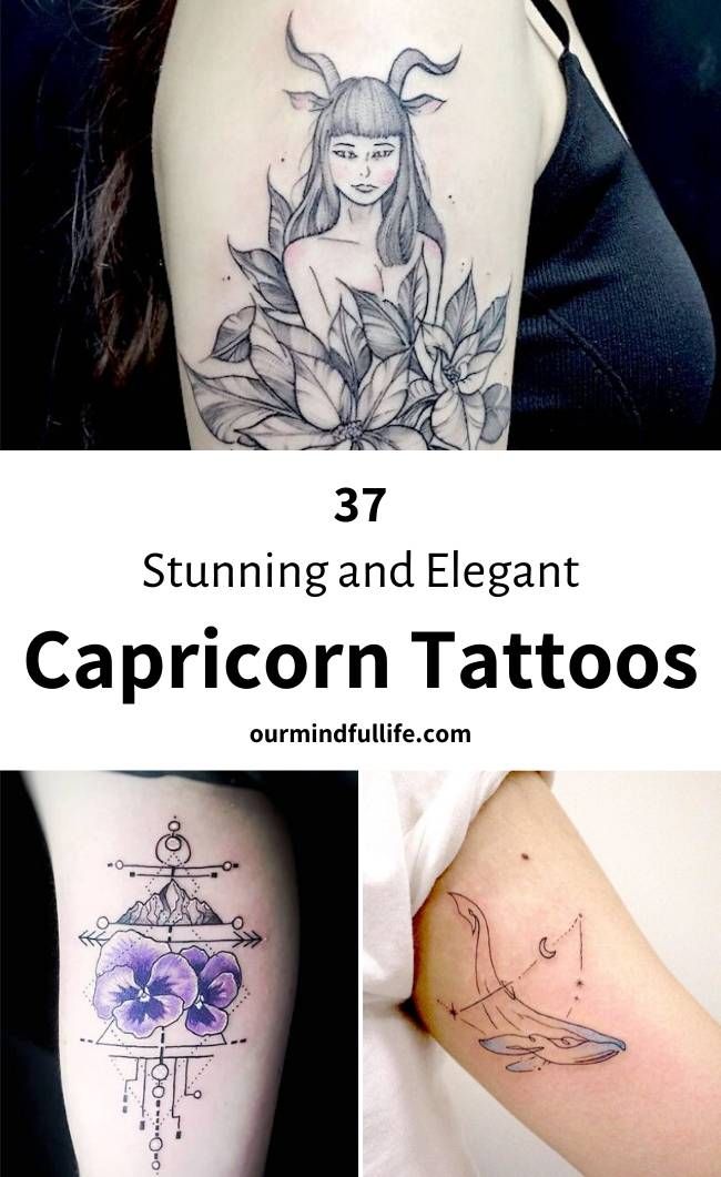 37 Stunning Capricorn Tattoos That Are Surefire To Impress