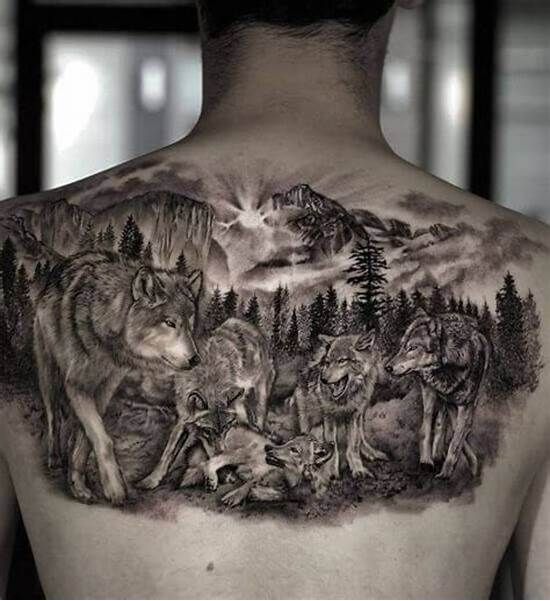 38 Fierce Wolf Tattoo Ideas