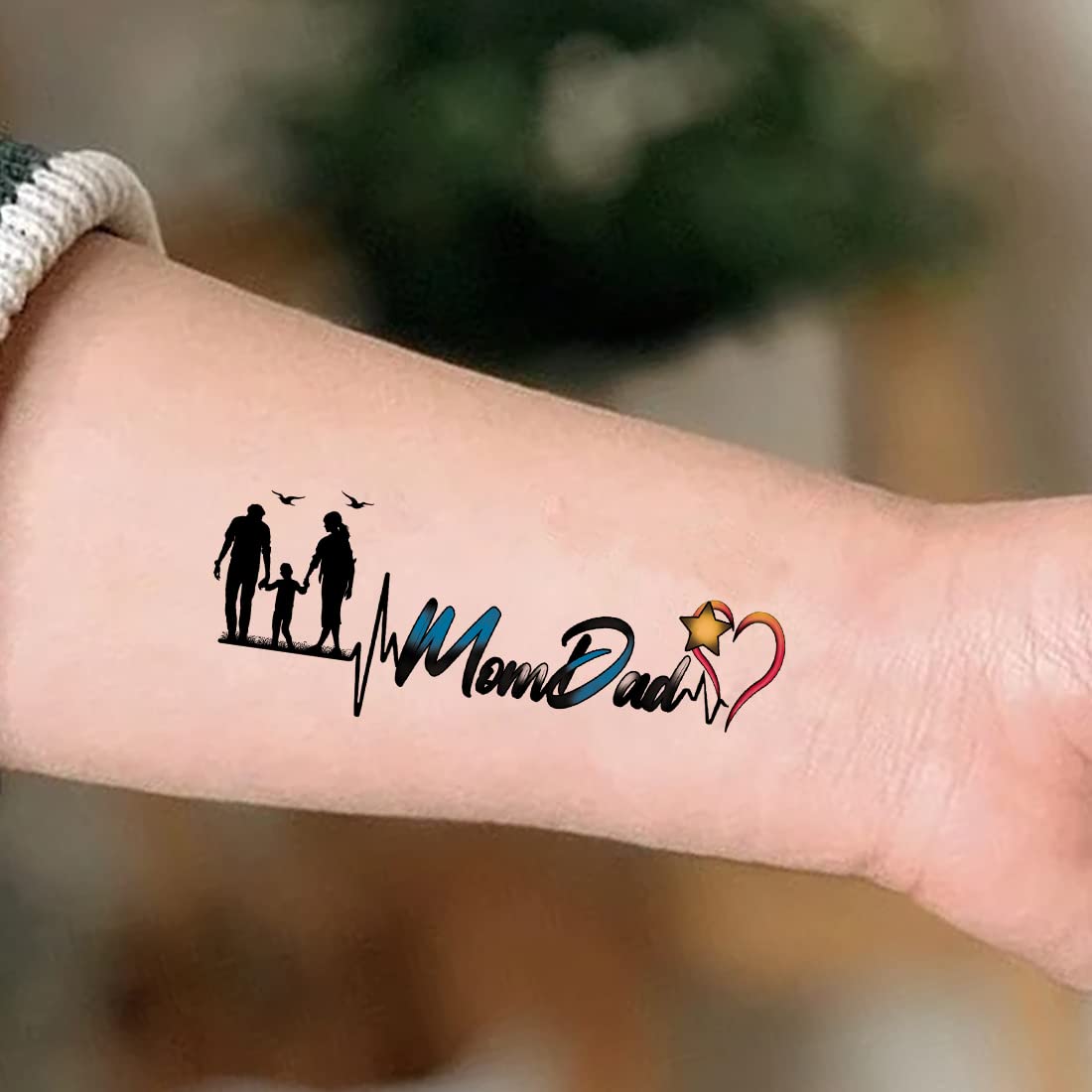 38 Mom Dad Tattoos To Honor Their Love