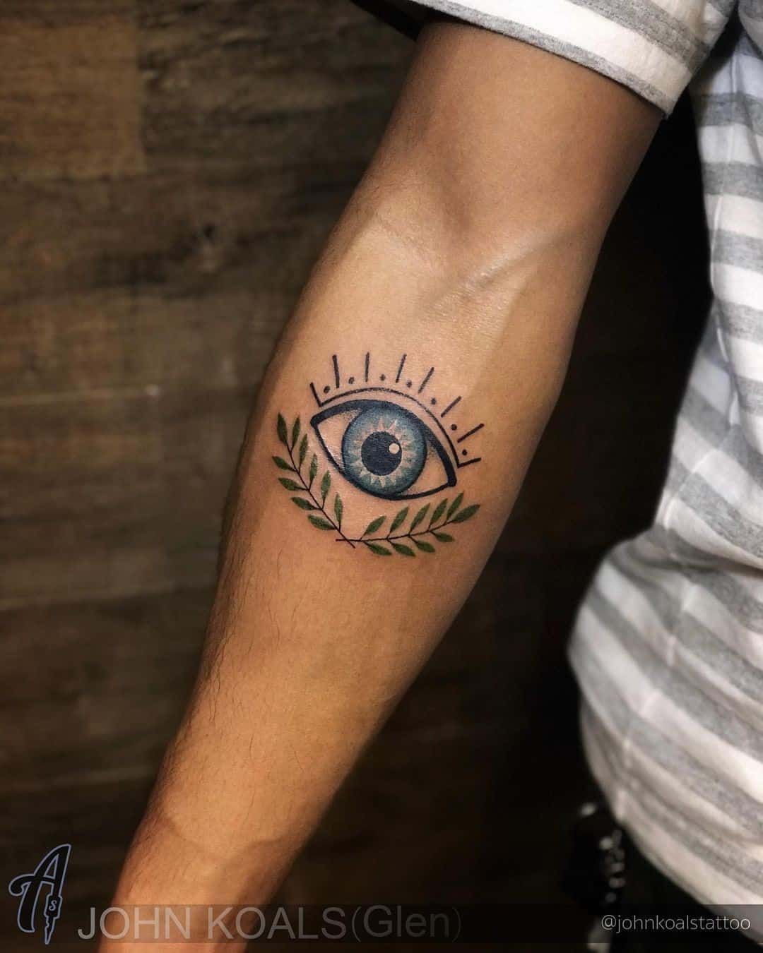 40 Awesome Evil Eye Tattoo Ideas With Meaning