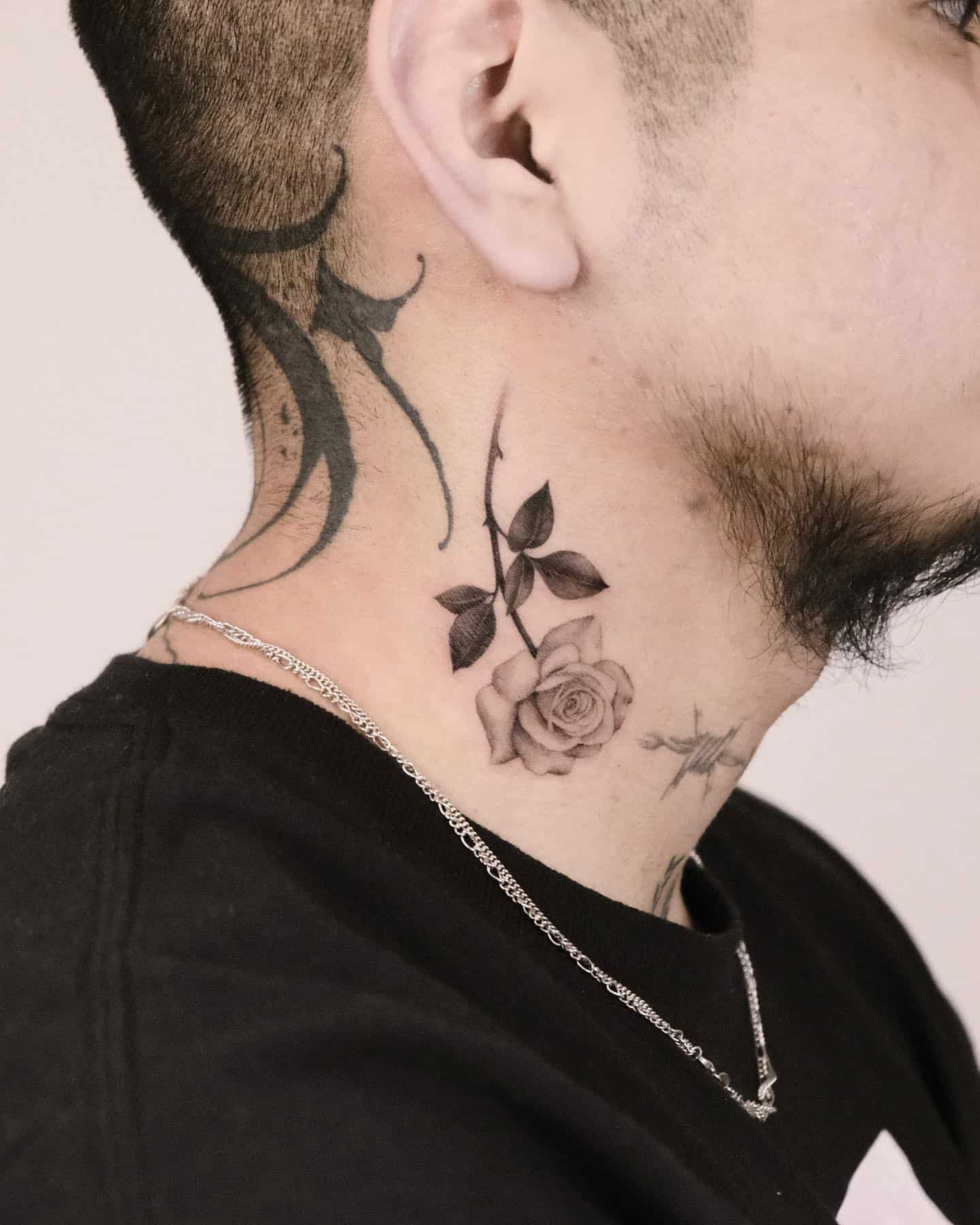 40 Awesome Neck Tattoo Ideas For Men Women In 2023