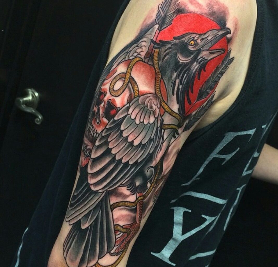 40 Best Raven Tattoo Ideas 2021 Inspiration Guide Harunmudak