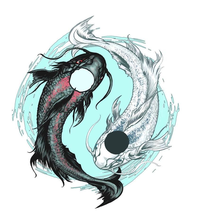 40 Best Small Koi Fish Yin Yang Tattoo Ideas In 2021