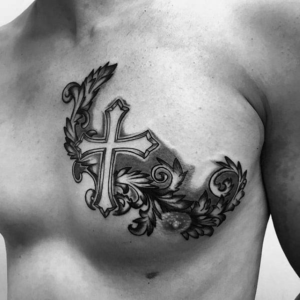 40 Small Religious Tattoos For Men Spiritual Design Ideas