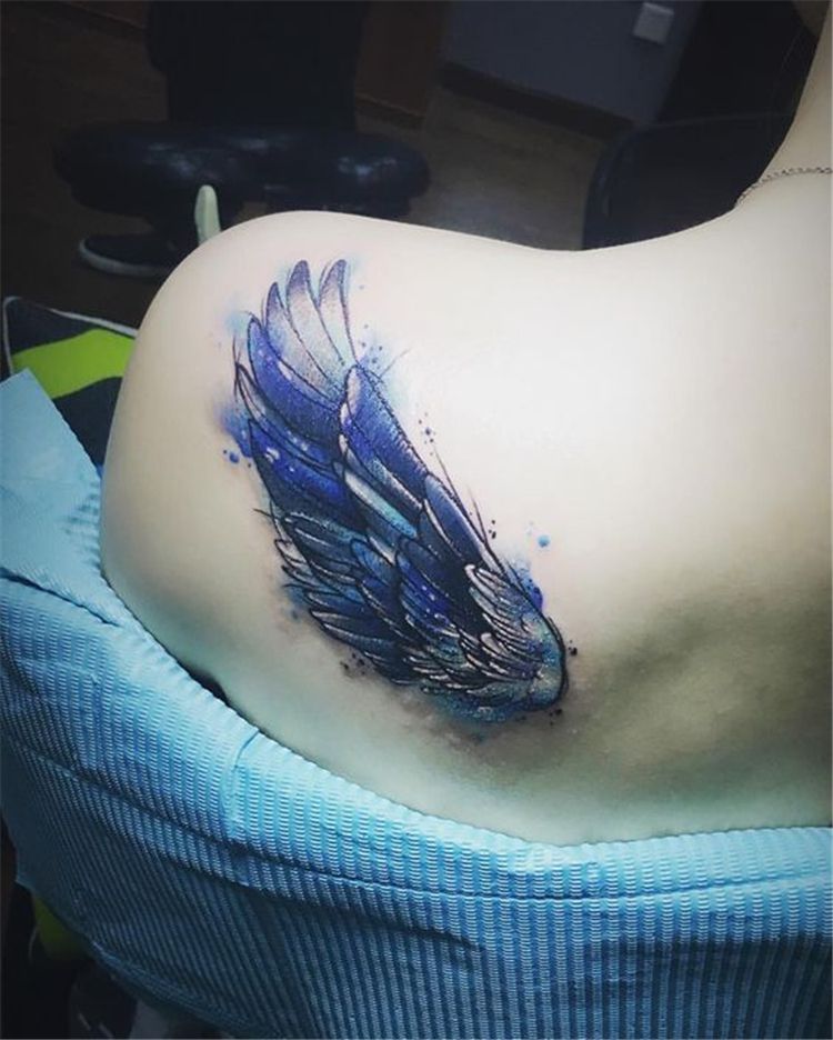 40 Stunning And Fantastic Angel Wings Designs You Must Try Cute