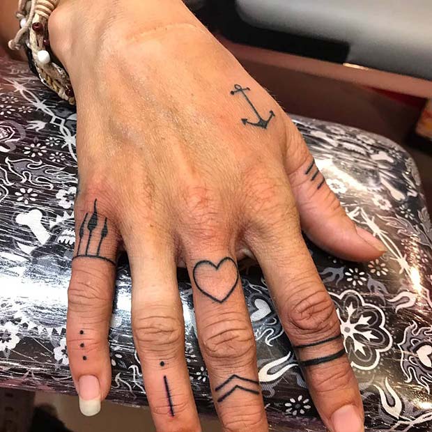 41 Fashionable Small Hand Tattoos For Women And Men 2023 Updated