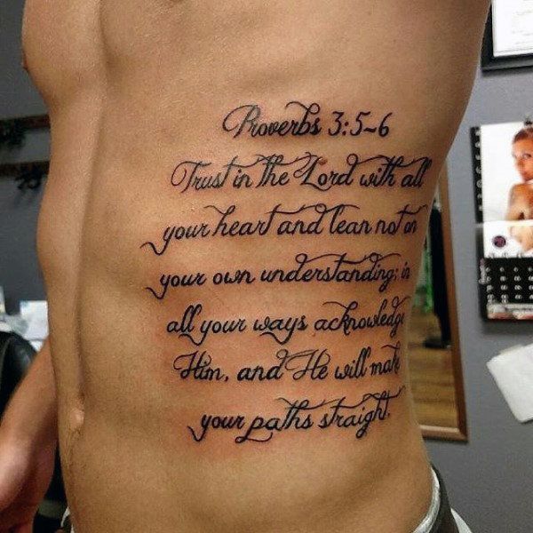 43 Top Bible Verse Tattoos For Men 2024 Inspiration Guide