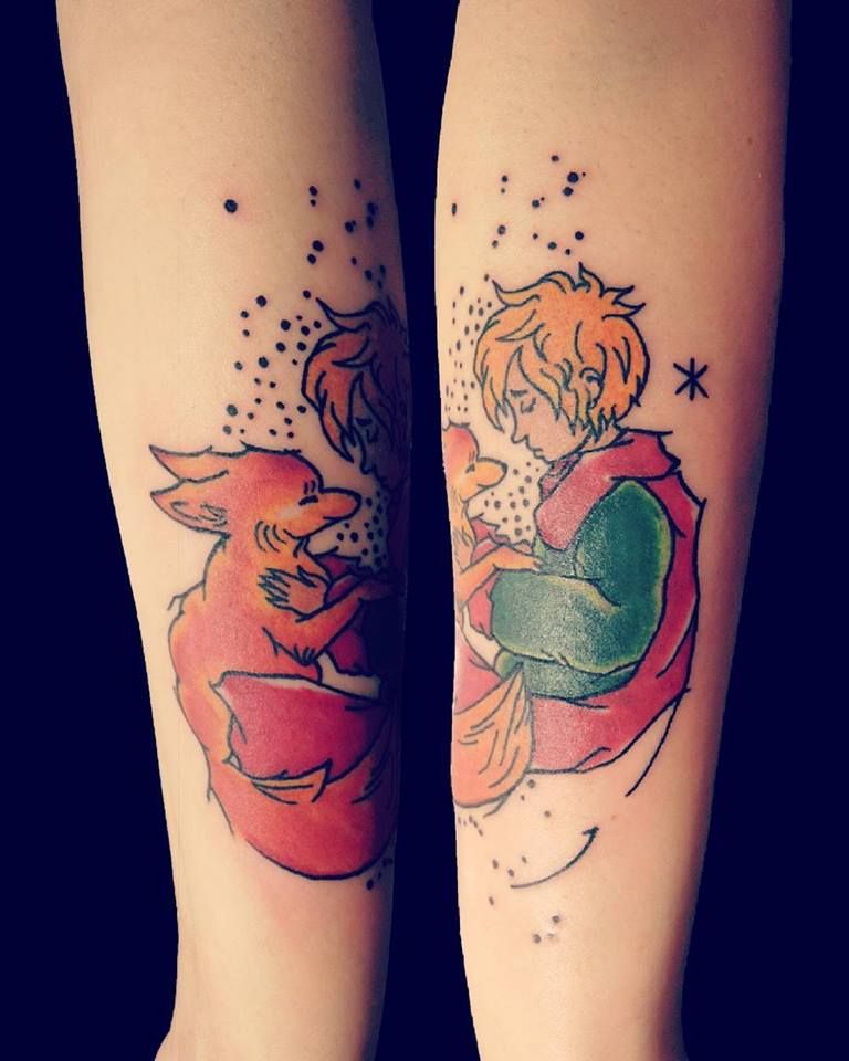 45 Eloquent Little Prince Tattoos That Express Immense Love For The