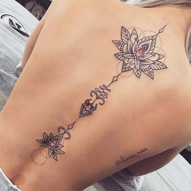 45 Pretty Lotus Flower Tattoo Ideas For Women Page 3 Of 4 Stayglam