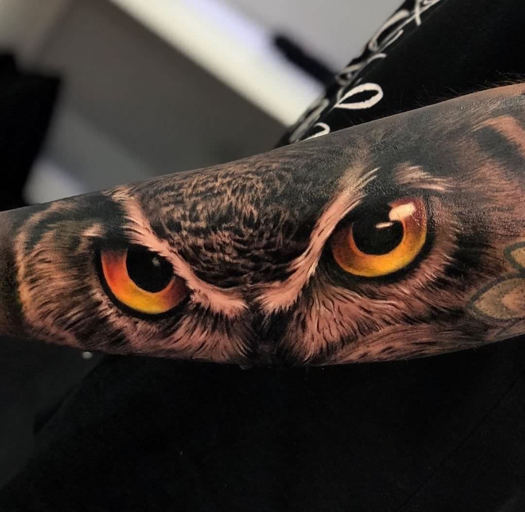 47 Best Owl And Moon Tattoos Images On Pinterest