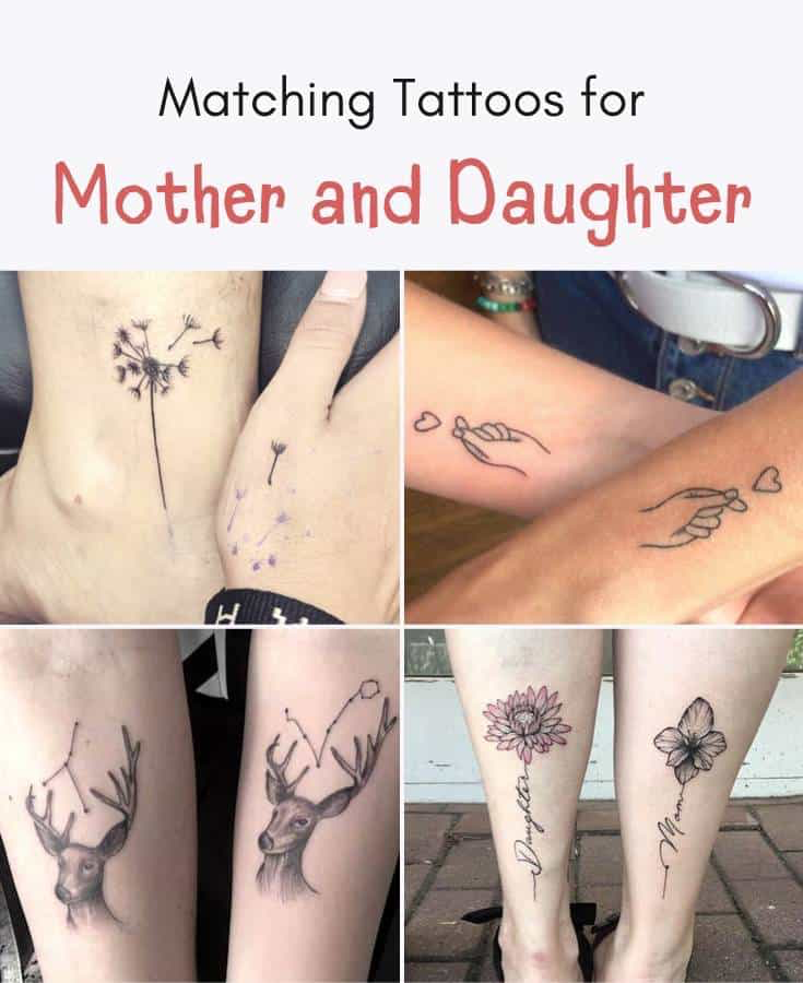 48 Meaningful Mother Daughter Tattoos To Honor Her Unconditional Love Tattoos For Daughters