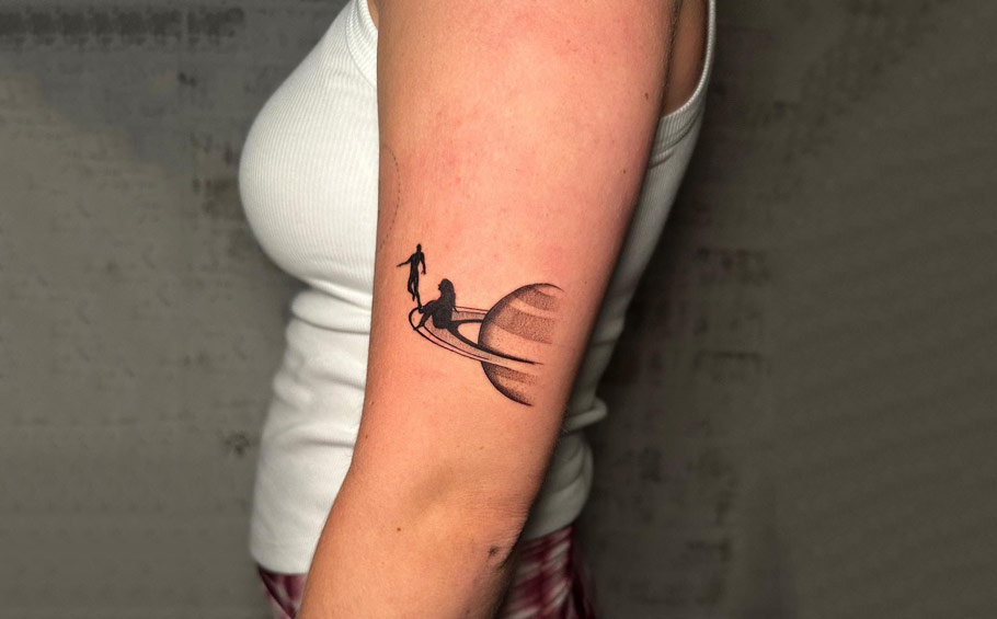 48 Spectacular Saturn Tattoo Ideas To Feel Glorious