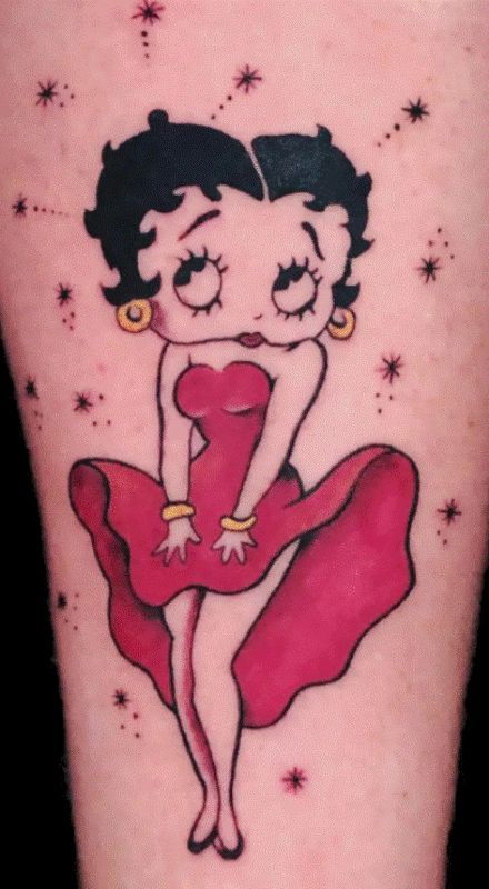 50 Amazing Betty Boop Tattoo Designs With Meanings And Ideas Body