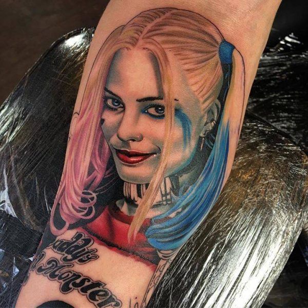 50 Amazing Harley Quinn Inspired Tattoo Designs And Margot Robbie S