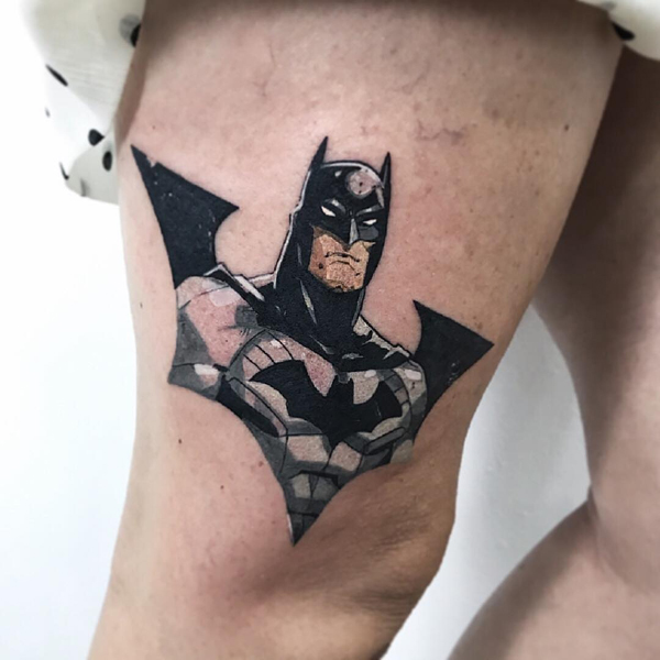 50 Batman Symbol Tattoo Designs 2023 Inspiration Guide