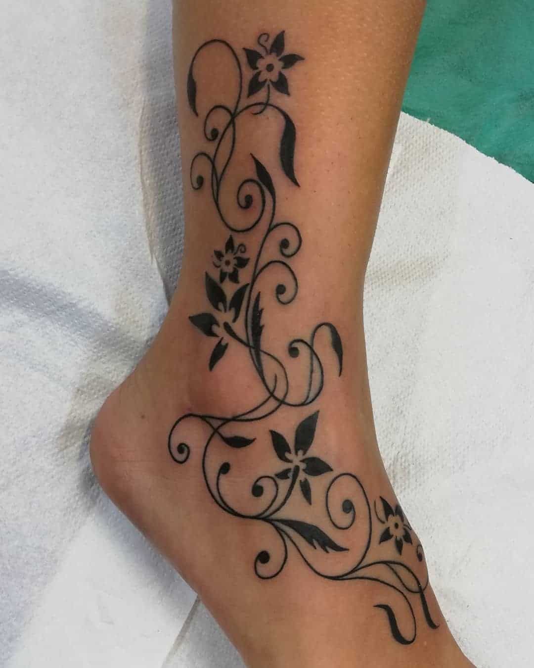 50 Beautiful Ankle Tattoos Ideas For Women Ankle Tattoos For Women