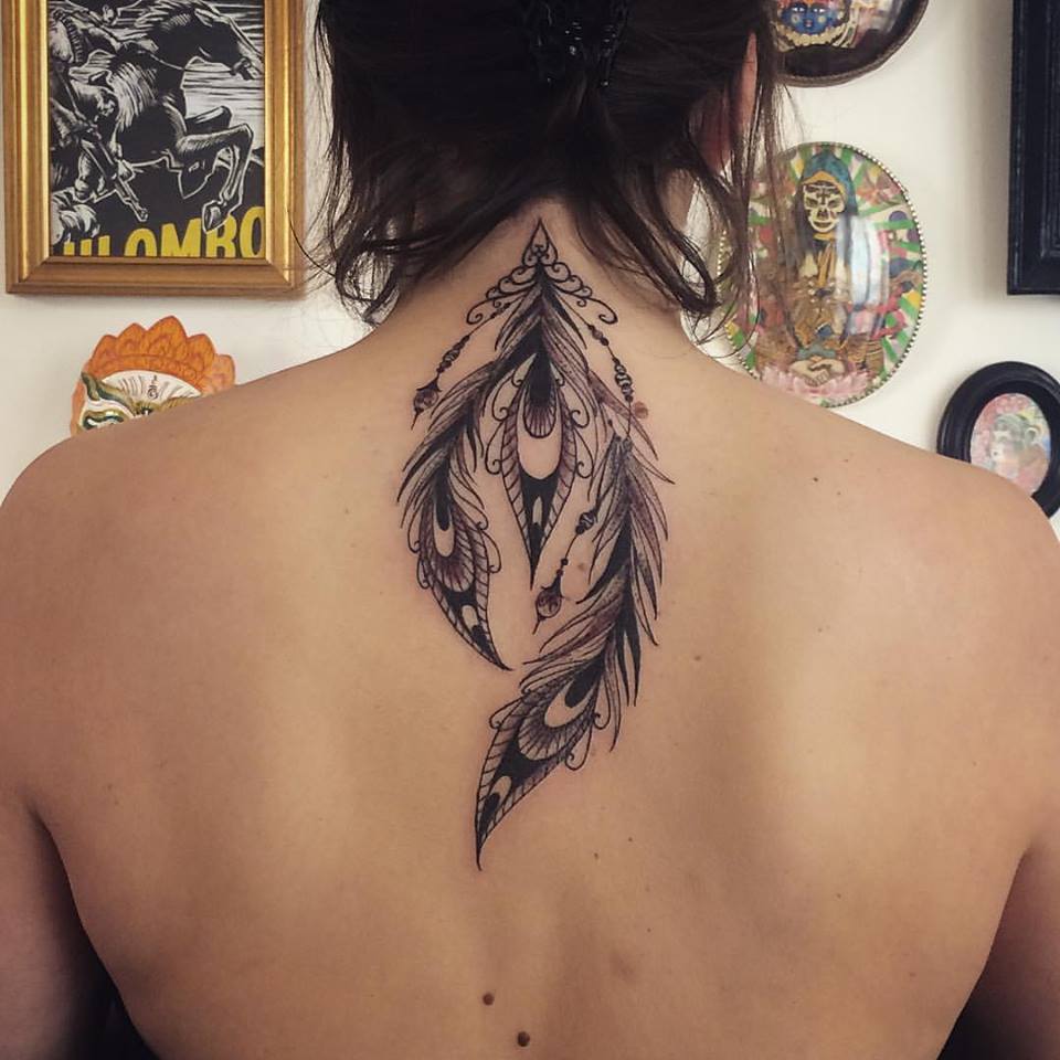 50 Beautiful Feather Tattoo Designs Art And Design