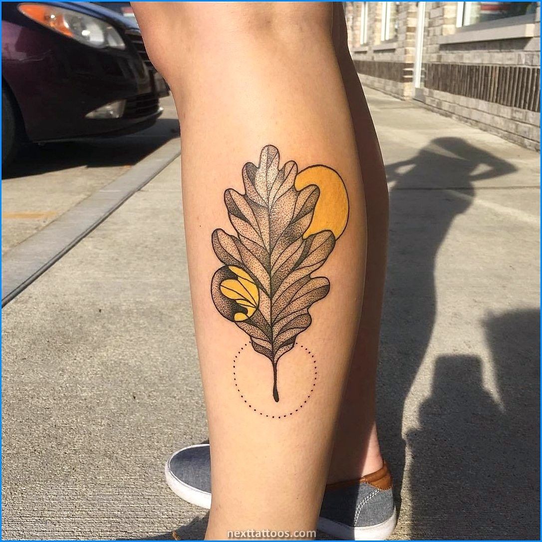 50 Beautiful Nature Tattoos For Your Body Oak Leaf Tattoos Nature