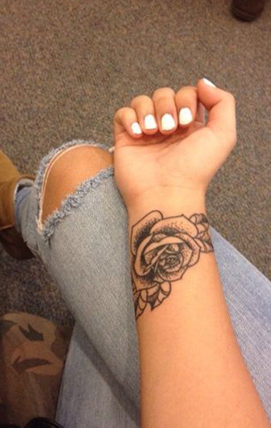 50 Beautiful Rose Tattoo Designs For Girls