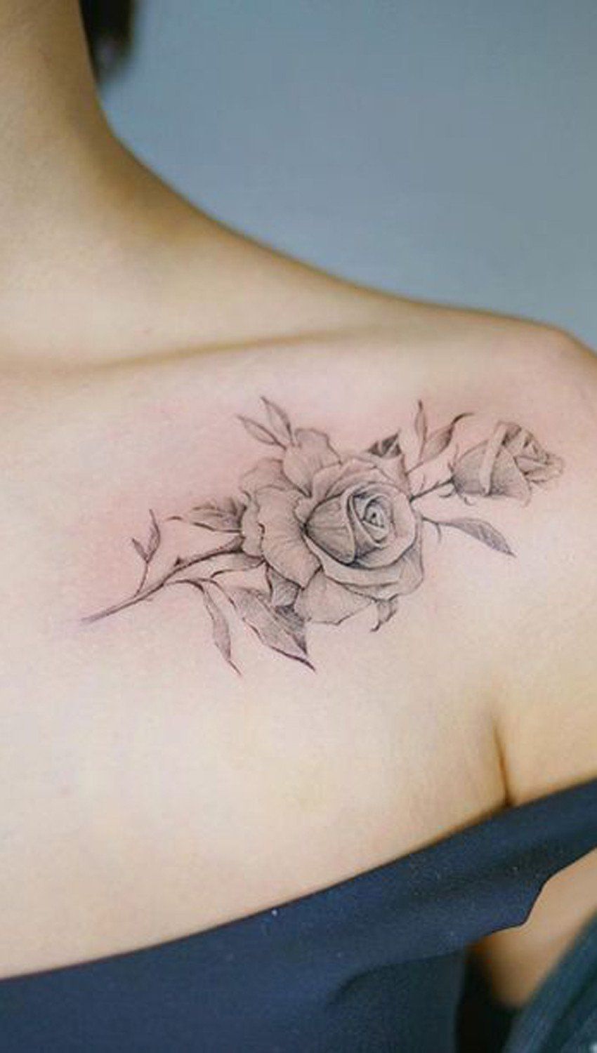 50 Beautiful Rose Tattoo Ideas Rose Shoulder Tattoo Tattoos