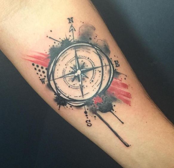 50 Best Compass Tattoos For Men With Quotes 2019 Page 2 Of 5