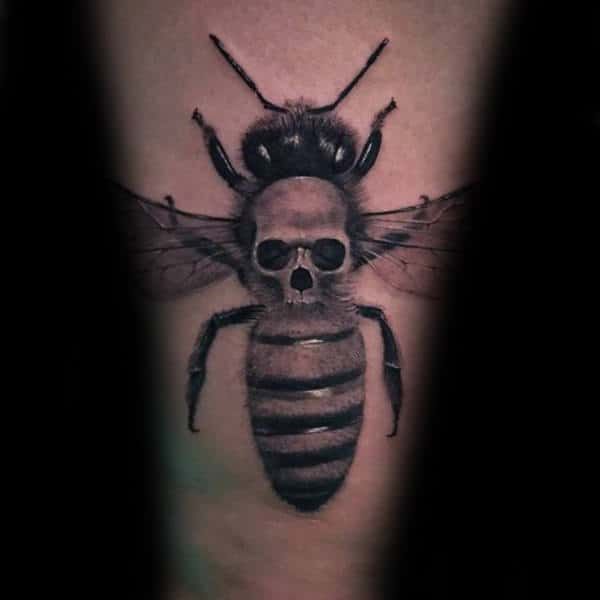 50 Cool Bee Tattoo Designs For Men 2023 Inspiration Guide