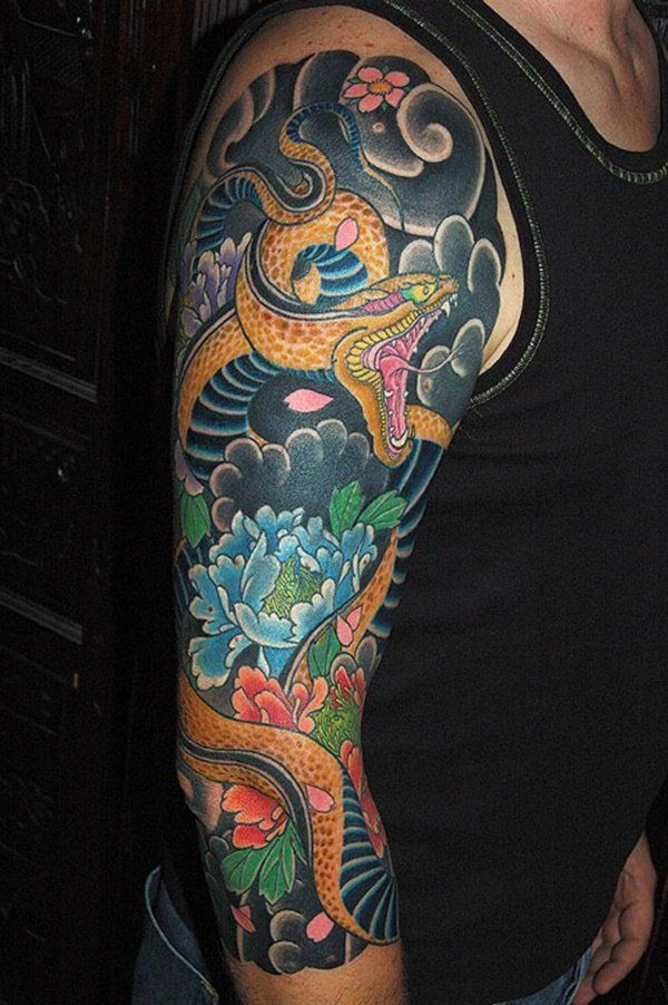 50 Cool Japanese Sleeve Tattoos For Awesomeness